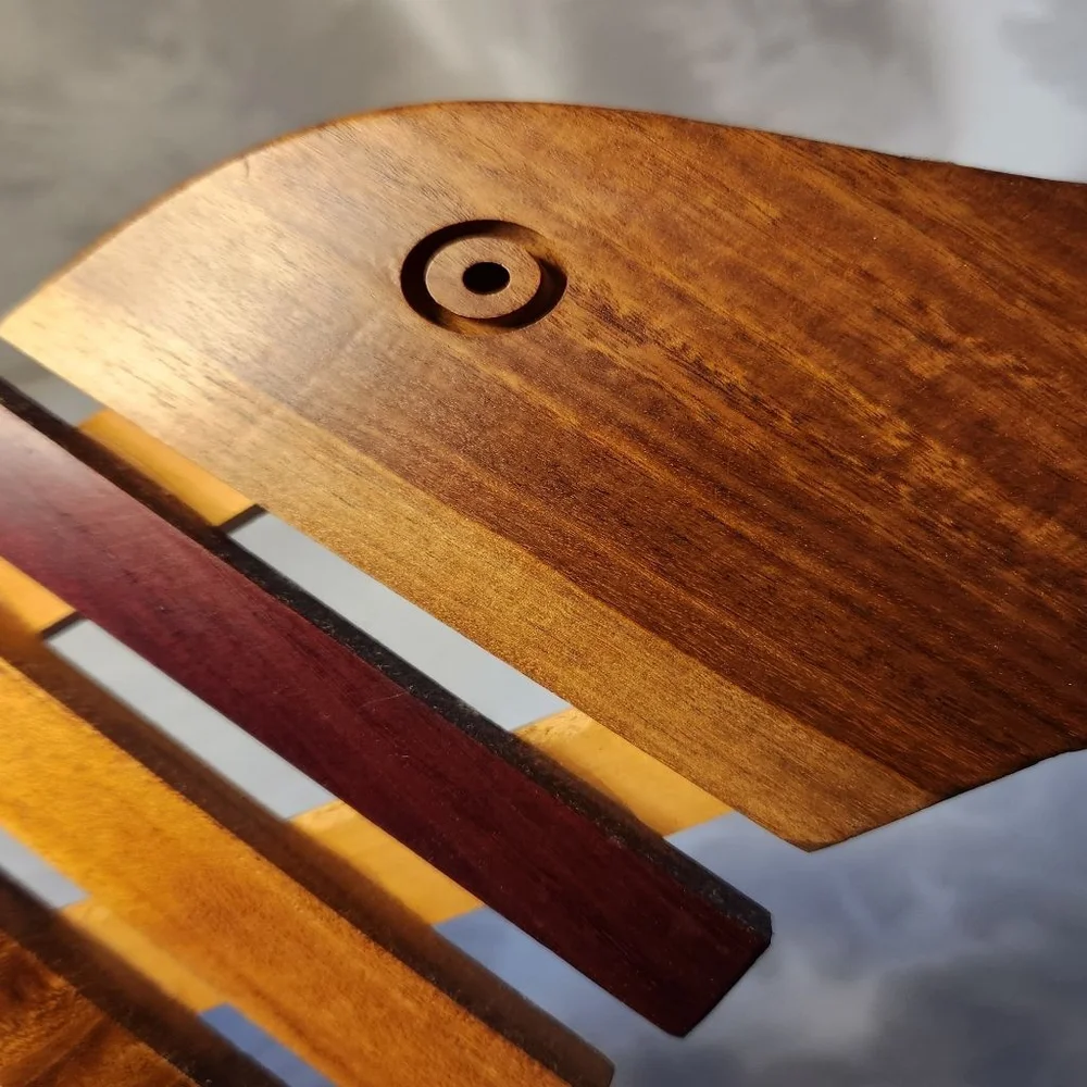 Vintage Toucan Wooden Hot Plate Trivet Cutting Board